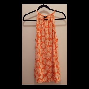 Light, Flowy, Orange Summer Blouse by Alfani Size L - Never Worn